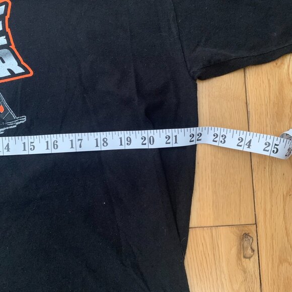 Vintage Y2K Monster Truck Tee Crude Behavior Men's Large L Car T Shirt Skating - Picture 3 of 5